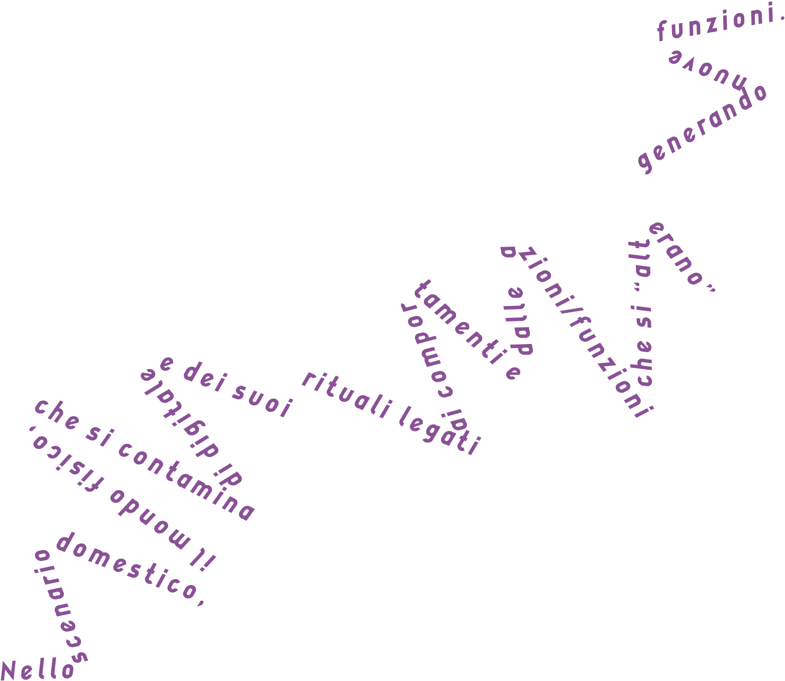 Nello scenario domestico, il mondo fisico si contamina di digitale e dei suoi comportamenti